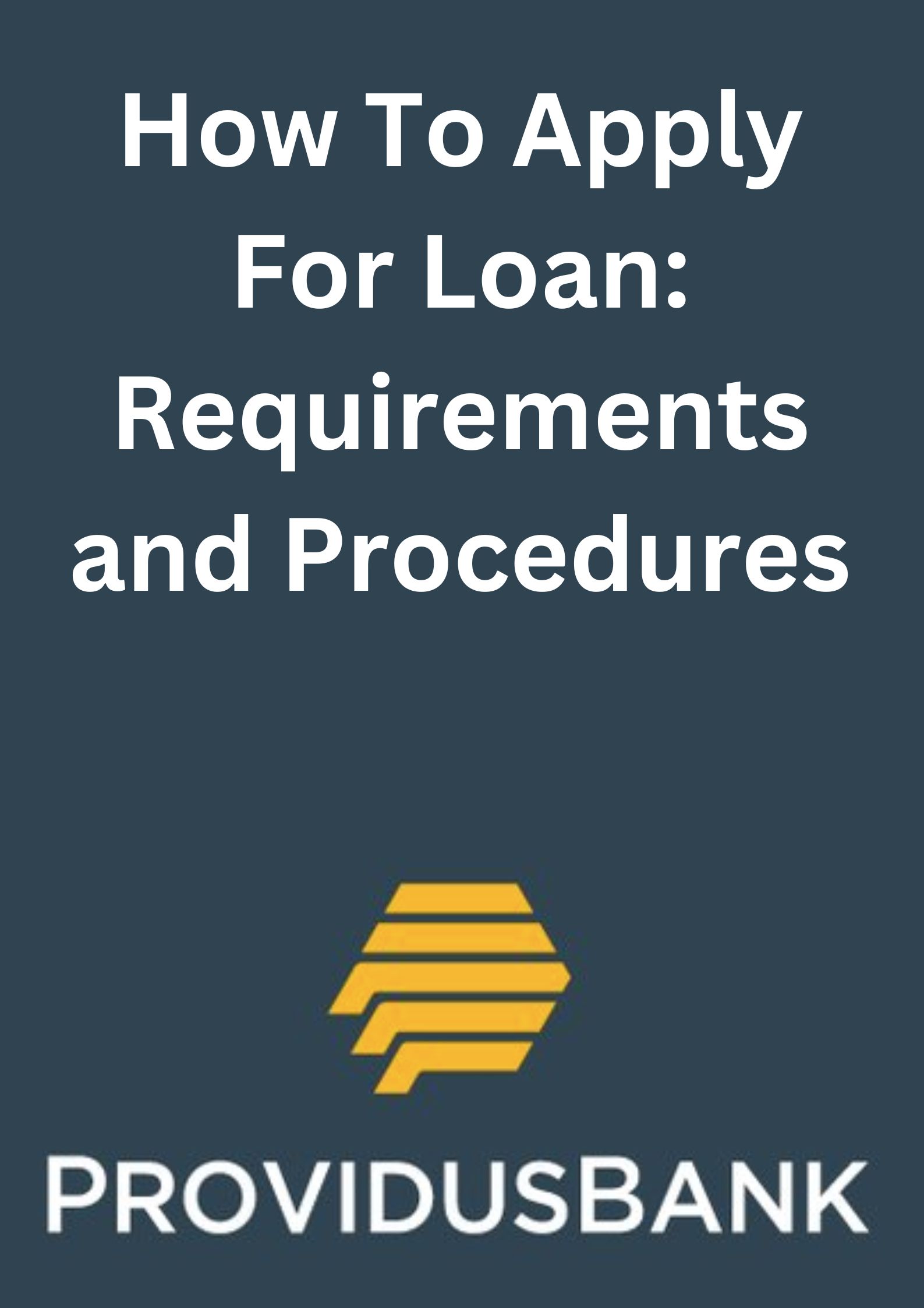 How To Apply For Loan In Providus Bank